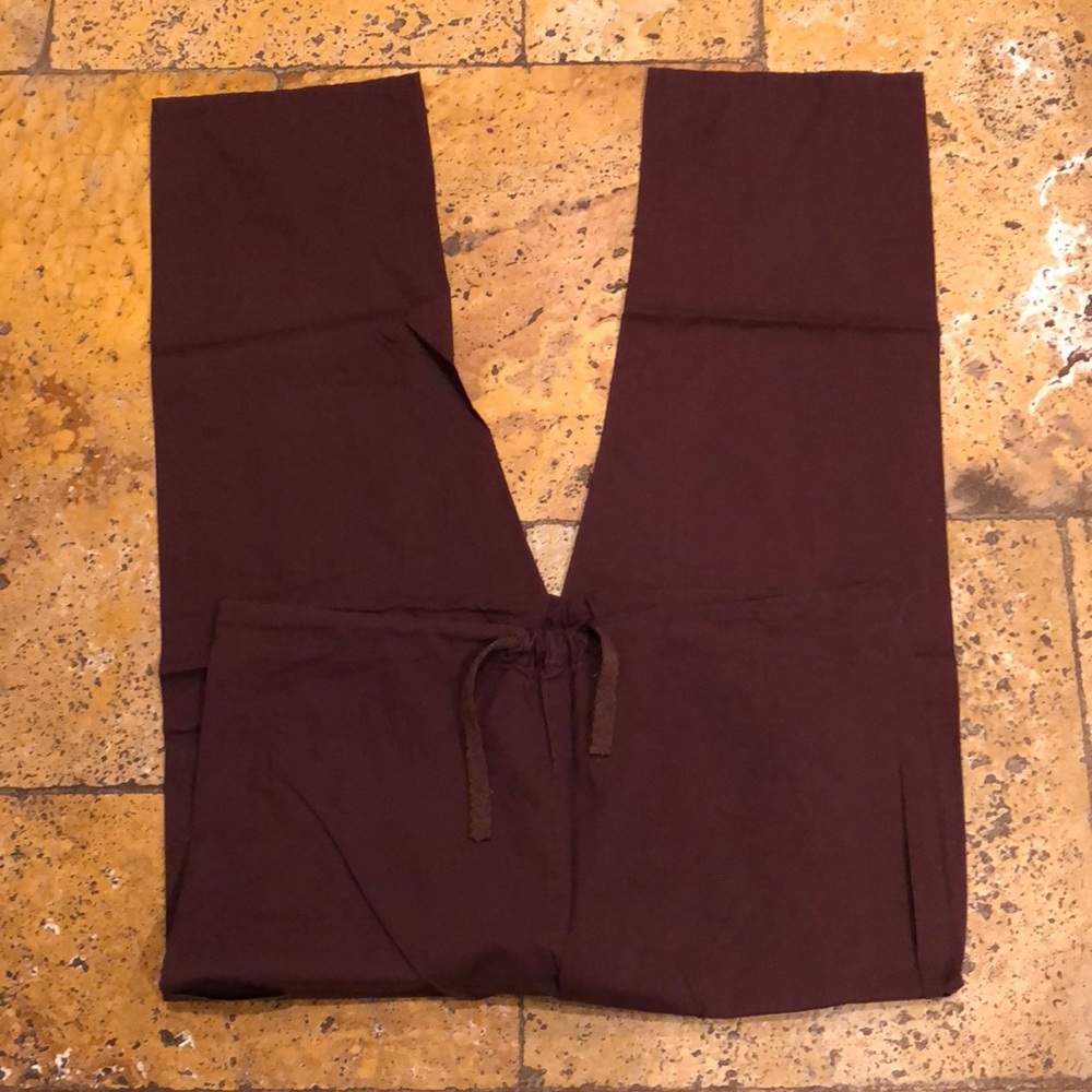 Scrub Wear brown scrub pants